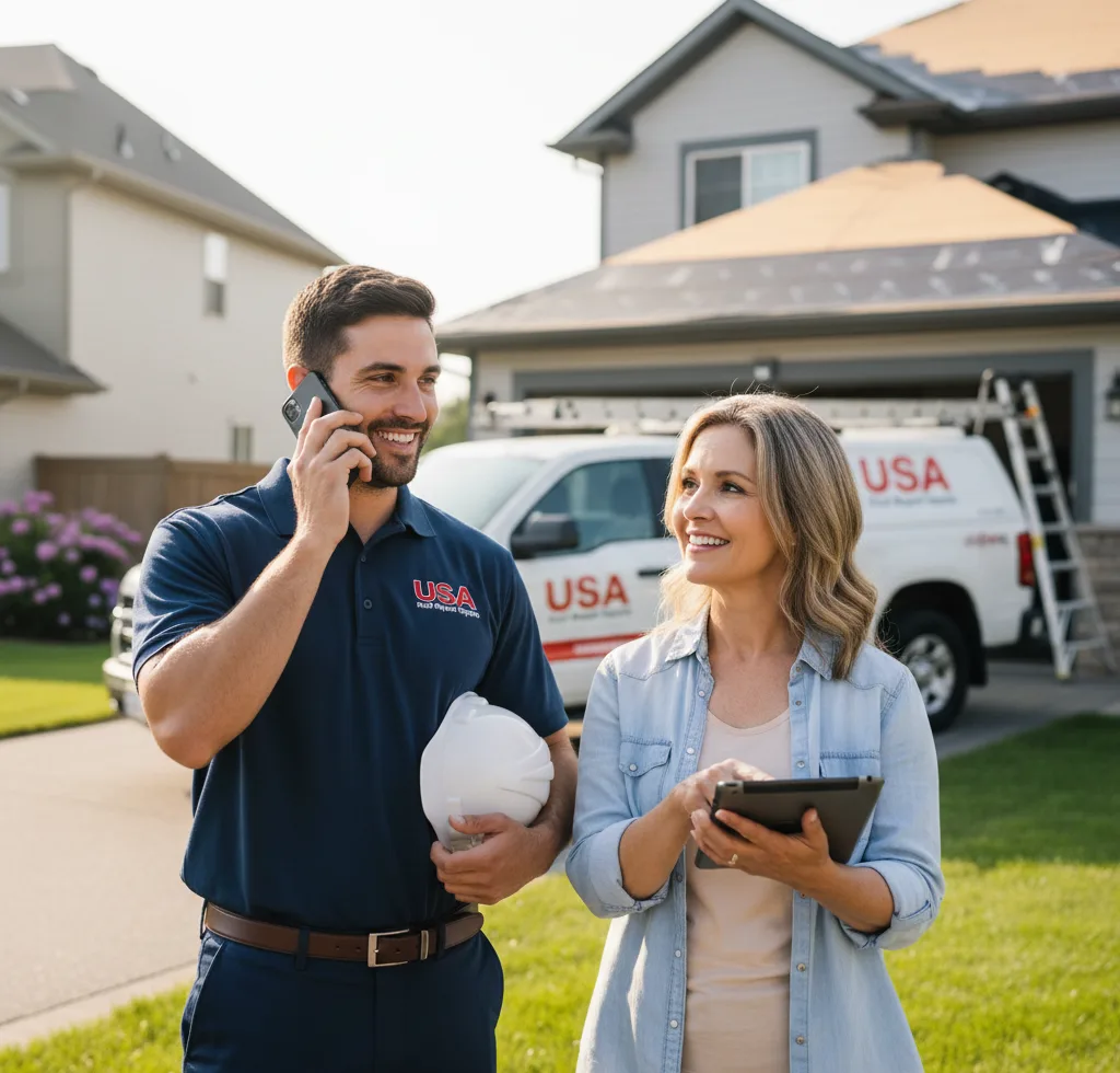 USA Roof Repair Experts customer support in Melbourne